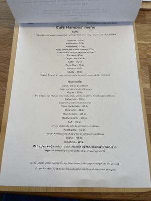   at Cafe Harepus in Aarhus