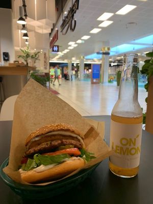 Wonderful burger  at Veg Machine in Tartu