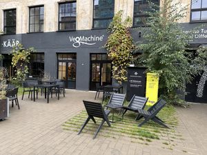 Outside space   at Veg Machine in Tartu