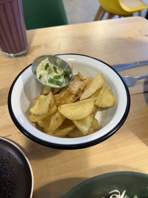 Fries  at Veg Machine in Tartu