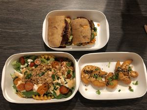 Even delivered food looks and tastes amazing   at Veg Machine in Tartu