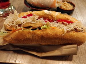 Crazy Baguette (Banh Mi) at The Kind Bowl - Somerset in Central Singapore