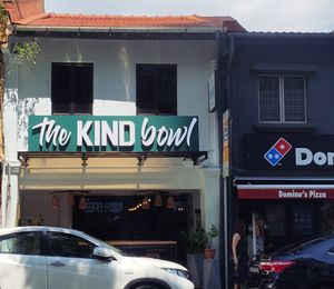Shop front at The Kind Bowl - Somerset in Central Singapore
