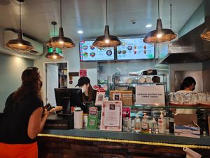 Cashier counter at The Kind Bowl - Somerset in Central Singapore
