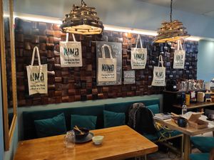 Dining area at The Kind Bowl - Somerset in Central Singapore