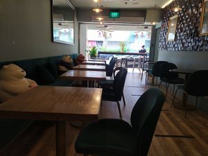 Cozy Interior at The Kind Bowl - Somerset in Central Singapore