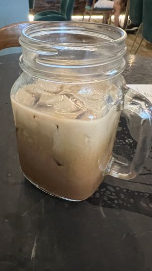 No-moo latte  at The Kind Bowl - Somerset in Central Singapore