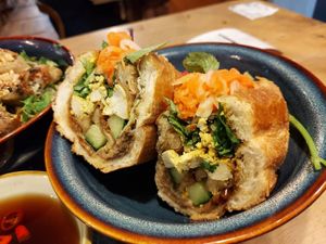 Vietnamese baguette  at The Kind Bowl - Somerset in Central Singapore