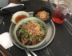 BBQ delight, Tropical salad, & Pomegranate detox  at The Kind Bowl - Somerset in Central Singapore