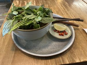 Spicy soup  at The Kind Bowl - Somerset in Central Singapore