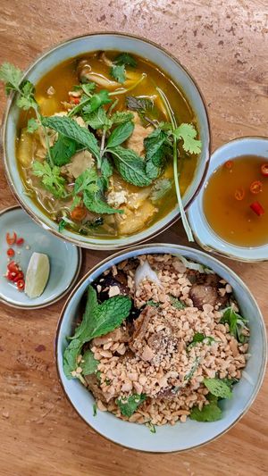 No Crab Noodle, BBQ Delight at The Kind Bowl - Somerset in Central Singapore