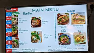 Fully vegan menu as of 23 Apr 2023. All mains can be made allium-free, except Premium Pho (available on selected days) at The Kind Bowl - Somerset in Central Singapore