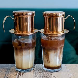 Vietnam Iced Oat (Drip) Coffee at The Kind Bowl - Somerset in Central Singapore