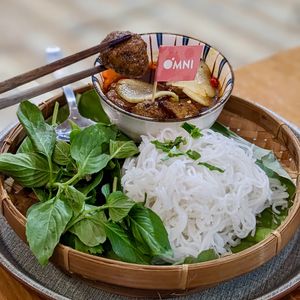 Bun Cha at The Kind Bowl - Somerset in Central Singapore
