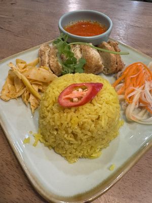 Chick rice  at The Kind Bowl - Somerset in Central Singapore