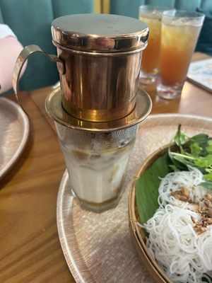 Ice coffeee  at The Kind Bowl - Somerset in Central Singapore