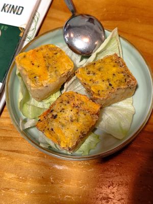 Crab cake at The Kind Bowl - Somerset in Central Singapore