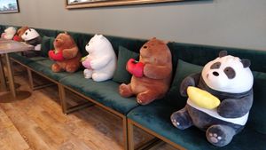 Restaurant interior at The Kind Bowl - Somerset in Central Singapore