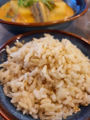 Brown rice ~ Circuit Breaker Period Phase 2 at The Kind Bowl - Somerset in Central Singapore