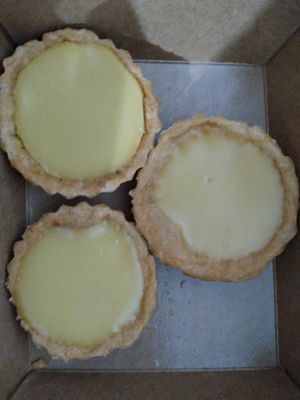 Custard tart at The Kind Bowl - Somerset in Central Singapore