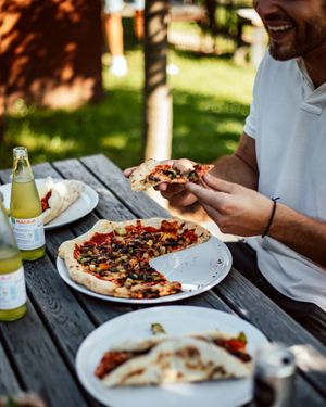 We love our new outdoor space! What do you think?  at Mama Earth in Salzburg