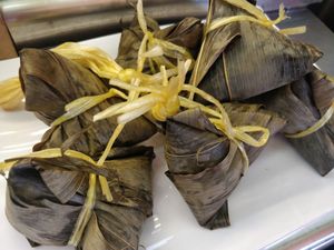 Nonya rice dumplings at Su-Good 素好健康 - Geylang in Central Singapore