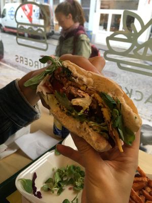 royal vegan deluxe at Royal Frituur in Bruges