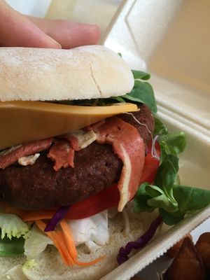 royal vegan deluxe  at Royal Frituur in Bruges