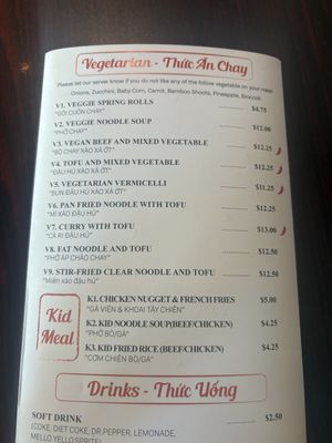   at Viet Cuisine in Huntsville