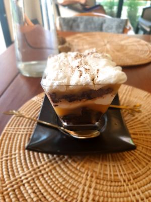 Vegan Tiramisu at Annie in Koh Samui
