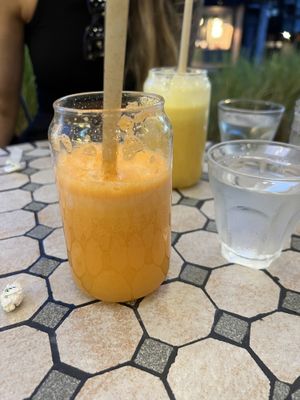 Fresh juice   at Annie in Koh Samui