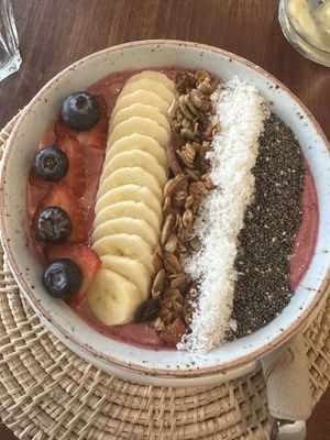 Açai bowl (not the best I’ve had!)  at Annie in Koh Samui