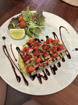 Avo Toast   at Annie in Koh Samui