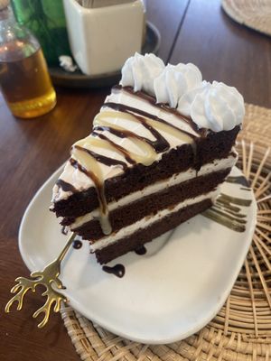 Snickers cake   at Annie in Koh Samui