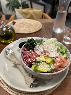 Vegan bowl  at Annie in Koh Samui