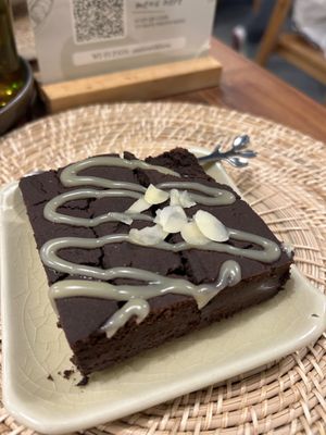  Vegan brownie😋  at Annie in Koh Samui