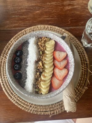 Açai bowl  at Annie in Koh Samui