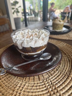 Vegan Tiramisu   at Annie in Koh Samui