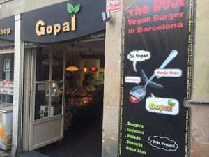 Gopal at Gopal - Vegan Deli in Barcelona