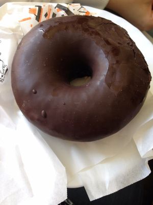 Chocolate donut from Gopal at Gopal - Vegan Deli in Barcelona