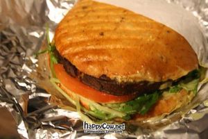 burger at Gopal - Vegan Deli in Barcelona