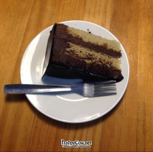 chocolate cake  at Gopal - Vegan Deli in Barcelona