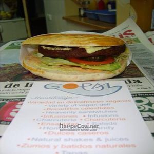 Gopal sandwich at Gopal - Vegan Deli in Barcelona