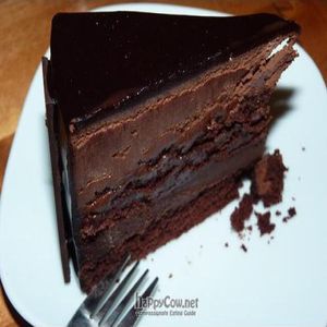 Chocolate tart at Gopal - Vegan Deli in Barcelona