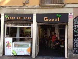 Gopal at Gopal - Vegan Deli in Barcelona