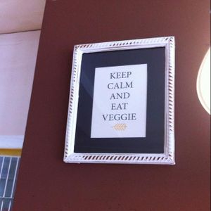 wall-art at Gopal - Vegan Deli in Barcelona