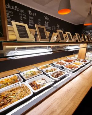 buffet at Sattgrün - Neumarkt in Cologne