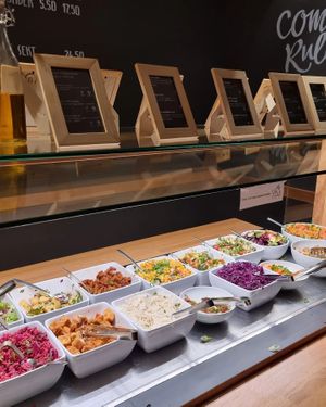 buffet at Sattgrün - Neumarkt in Cologne