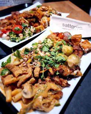 great food! at Sattgrün - Neumarkt in Cologne