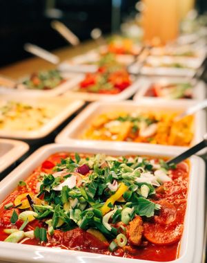 Buffet at sattgruen Apostelnstrasse at Sattgrün - Neumarkt in Cologne